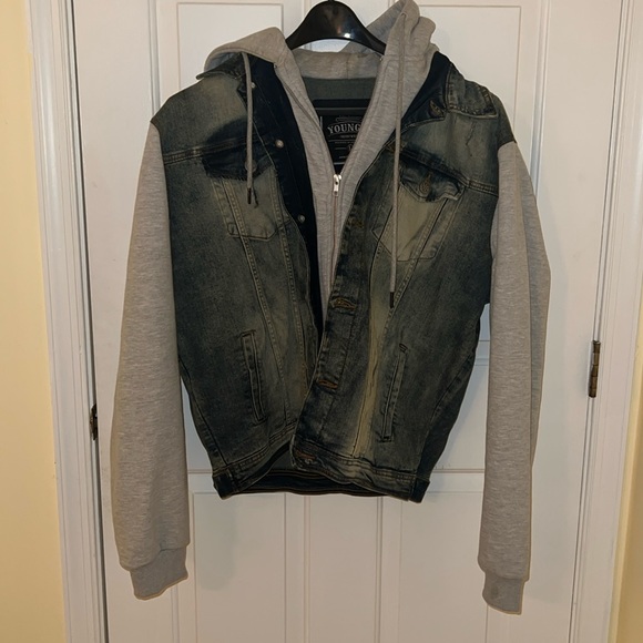 YoungLA Other - YoungLA Denim Zip-Up Jacket